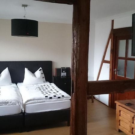 Mario'S Fachwerkhaus Am Huy Villa Dış mekan fotoğraf