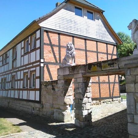 Mario'S Fachwerkhaus Am Huy Villa Dış mekan fotoğraf